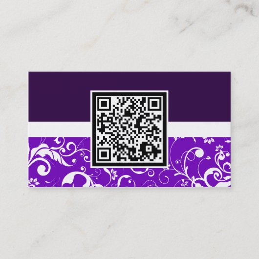 QR-code voor professionele klever Visitekaartje (Voorkant)