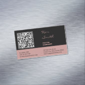 QR-code voor professionele pieklijst Magnetisch Visitekaartje (Voorbeeld)