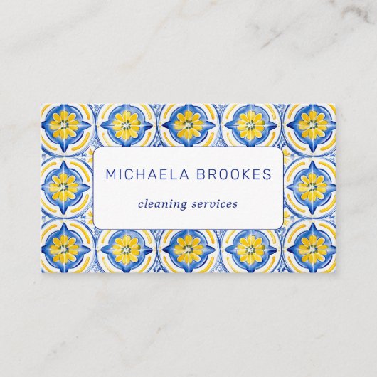 QR-code voor professionele schoonmaakdiensten Visitekaartje (Voorkant)