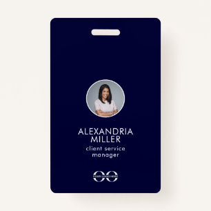 QR-code voor professionele werknemers Badge