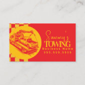 QR-code voor Retro Towing Services Visitekaartje (Voorkant)