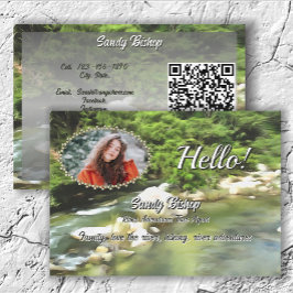QR-code voor sociale oproep River South 0365 Visitekaartje