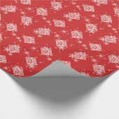 QR-code Vroege kerstgeek Cadeaupapier (Hoek)