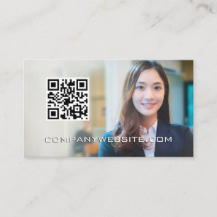 QR-code   Vrouw voor bedrijven Visitekaartje