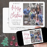 QR-code We wensen je een vrolijk kerstfeest 1 Foto Feestdagenkaart<br><div class="desc">Dit jaar vieren we de vrolijke wonderen van de moderne technologie met een leuke interactieve QR-kaart met foto's op de achtergrond. Deel één van uw favoriete afbeeldingen evenals een online videobericht, lied, fotoalbum, of andere website. Alle tekst op deze sjabloon is eenvoudig te personaliseren om alle formuleringen op te nemen,...</div>
