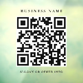 QR-code Website - Eenvoudige koppeling van bedrijf Raamsticker (Vel 3)