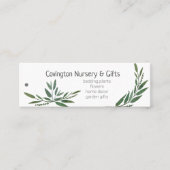 QR-code Website Garden Nursery Merchandise Labels (Voorkant)