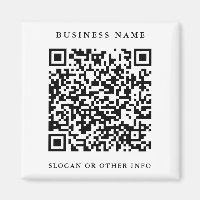 QR-code Website link zwart-wit bedrijf