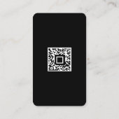 QR Code Weddenschap Fotograaf Sociale media Pictog Visitekaartje (Achterkant)