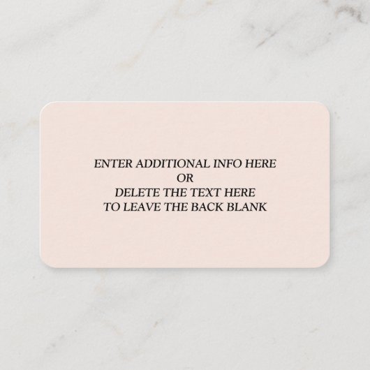 QR-code Weddenschap Griffie Modern Eenvoudig hands Informatiekaartje (Achterkant)