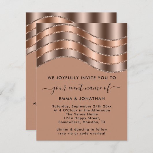 QR Code Weddenschap Vrijgezellenfeest Birthday Roo (Voorkant / Achterkant)