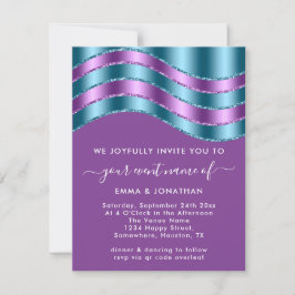 QR Code Weddenschap Vrijgezellenfeest Paars Violet