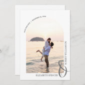 QR Code Weduwfoto Save The Date (Voorkant / Achterkant)