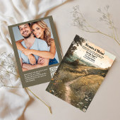 QR Code Whimsical Rustieke Wildflower Meadow Bruil Kaart