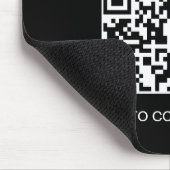 QR-code Wifi Business Logo Scan om verbinding te m Muismat (Hoek)