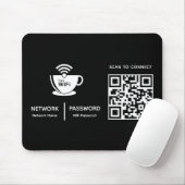 QR-code WiFi Scan voor verbinding met zakelijke Lo Muismat (Met muis)