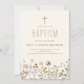 QR Code Wildflower Dooptuin in bloei Kaart (Voorkant)