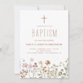 QR Code Wildflower Dooptuin in bloei Kaart (Voorkant)