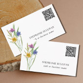 QR Code Wildflower Professioneel Visitekaartje