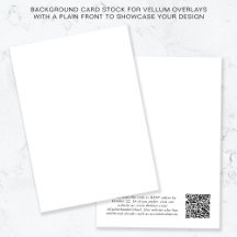 QR-code Witte achtergrond voor Vellum Overlay