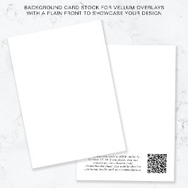 QR-code Witte achtergrond voor Vellum Overlay Kaart