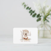 QR Code- Yoga Reiki Wellness Visitekaartje (Staand voorkant)