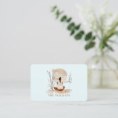 QR Code- Yoga Reiki Wellness Visitekaartje (Staand voorkant)