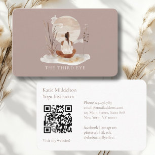 QR Code- Yoga Reiki Wellness Visitekaartje