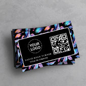 QR Code Zakelijk Logo Goud Zwart Professioneel   Visitekaartje