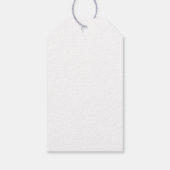 QR Code Zakelijk Logo Modern Minimalistisch Bedrij Cadeaulabel (Achterkant)
