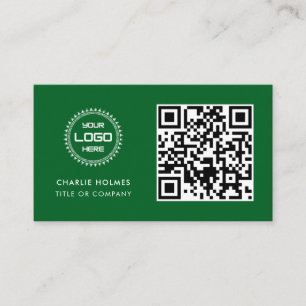 QR-code zakelijk logo   Professioneel en modern  Visitekaartje