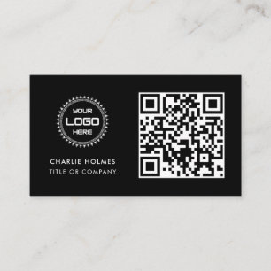 QR-code zakelijk logo Professioneel & modern Visitekaartje