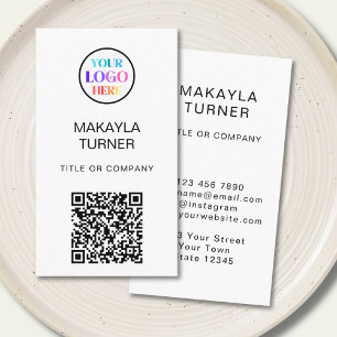 QR-code Zakelijk Professioneel Logo Visitekaartje