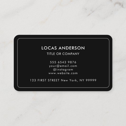 QR Code Zakelijke Logo | Goud Modern Professional Visitekaartje (Achterkant)