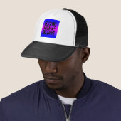QR Code® Zegt: HET ZIJN TWEEËN Trucker Pet (In situ)