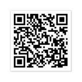 QR-code Zelfinktende Stempel (Design)