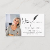 QR-code zwart en witminimalistisch geluid Visitekaartje (Voorkant)