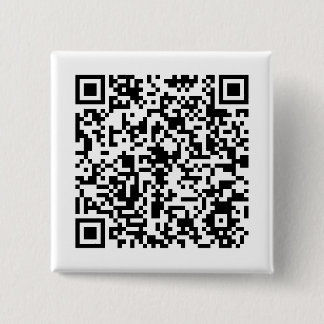 QR-codebadge Vierkante Button 5,1 Cm