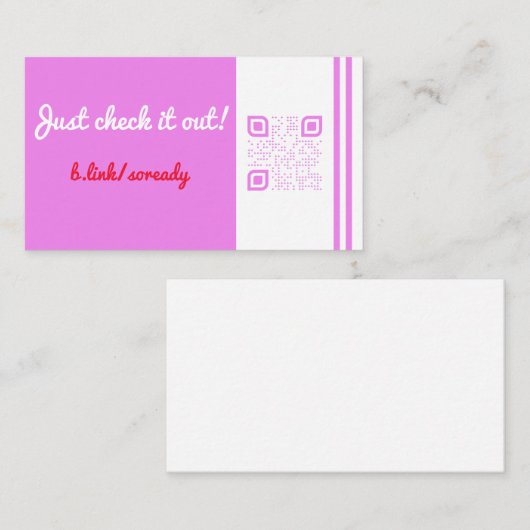 QR-codebrochure - DL-esque-rangschikking Kortingskaartje (Voorkant / Achterkant)