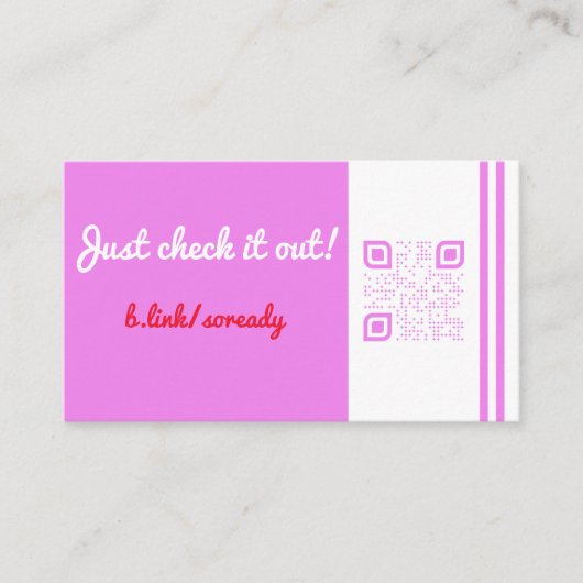 QR-codebrochure - DL-esque-rangschikking Kortingskaartje (Voorkant)