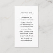 QR-codegenerator & Logo Modern Minimal Vertical Visitekaartje (Achterkant)