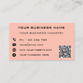 QR-codenaam Adres Contactgegevens Visitekaartje Contactkaartje (Achterkant)