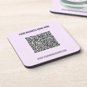 QR-codenaam Website Promotie Beverage Coaster Bier Onderzetter