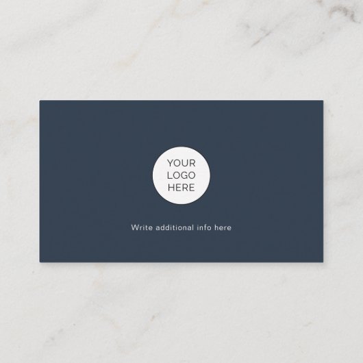 QR-codenetwerk, persoonlijk of zakelijk Visitekaartje (Achterkant)