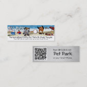 QR-codenummer Contactkaartje (Voorkant / Achterkant)