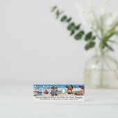 QR-codenummer Contactkaartje (Staand voorkant)