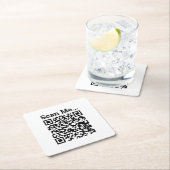 QR-codeontwerp Kartonnen Onderzetters (Insitu)