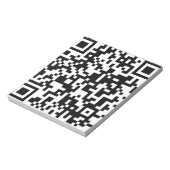 QR-codeontwerp Notitieblok (Linkerzijde)