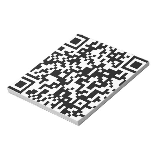 QR-codeontwerp Notitieblok (Linkerzijde)