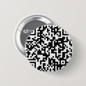 QR-codeontwerp Ronde Button 5,7 Cm (Voorkant /achterkant)